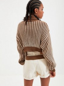 Свитры и кардиганы Trendyol модель TWOAW22KZ0469/Camel Фото
