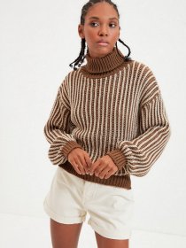 Свитры и кардиганы Trendyol модель TWOAW22KZ0469/Camel Фото