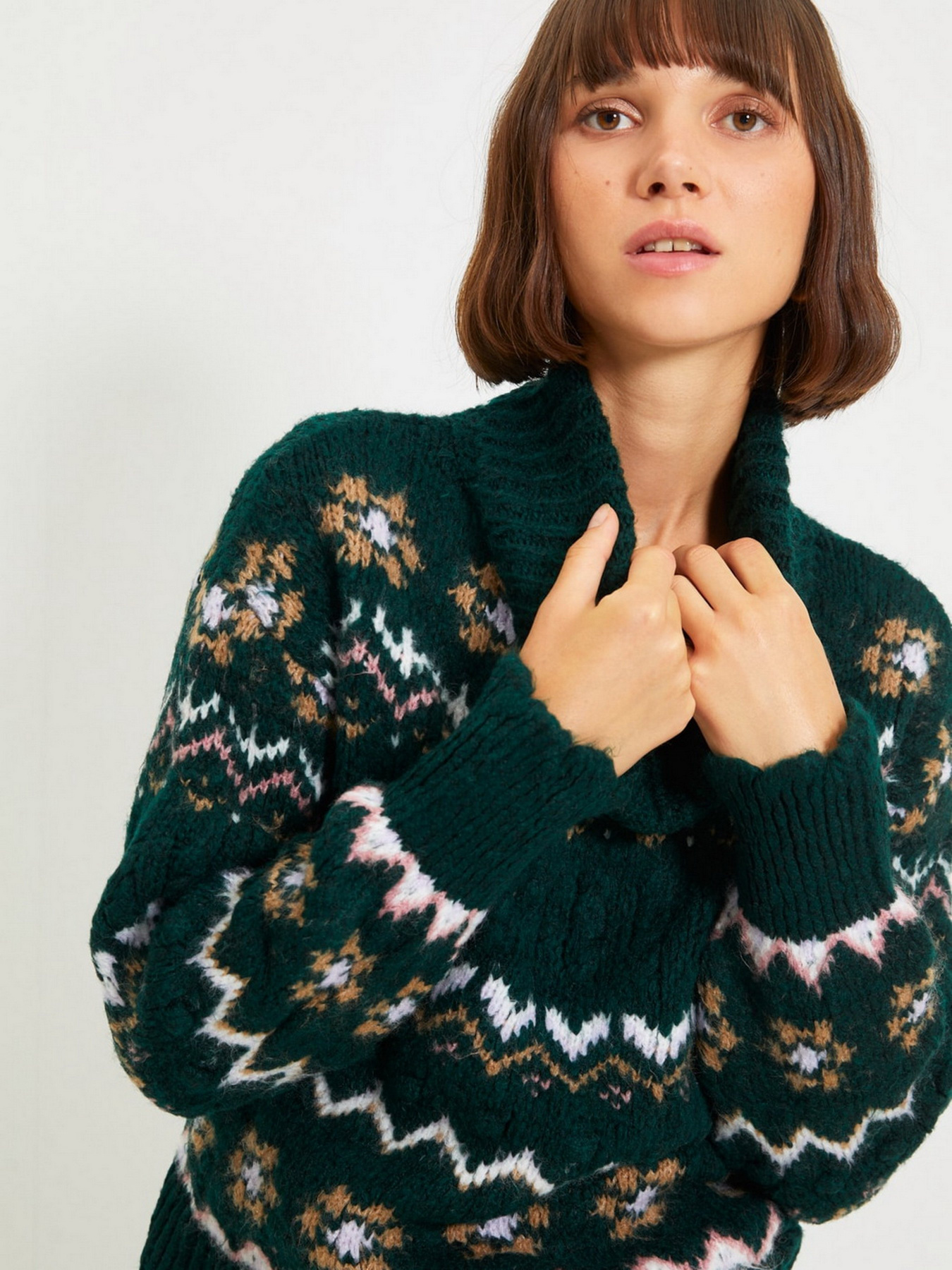 Свитры и кардиганы Trendyol модель TWOAW22KZ0512/Zumrut Yesili Фото
