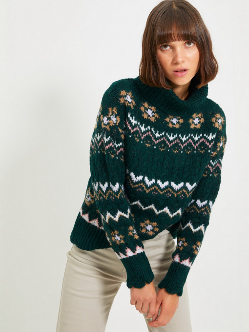 Свитры и кардиганы Trendyol модель TWOAW22KZ0512/Zumrut Yesili Фото