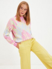 Свитры и кардиганы Trendyol модель TWOAW22KZ0534/Pembe Фото