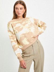 Свитры и кардиганы Trendyol модель TWOAW22KZ0675/Bej Фото