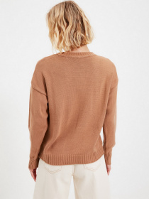Свитры и кардиганы Trendyol модель TWOAW22KZ0758/Camel Фото