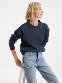 Свитры и кардиганы Trendyol модель TWOAW22KZ0758/Mavi Фото