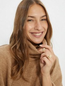 Свитры и кардиганы Trendyol модель TWOAW22KZ0762/Camel Фото