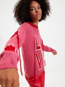 Свитры и кардиганы Trendyol модель TWOAW22KZ0836/Pembe Фото