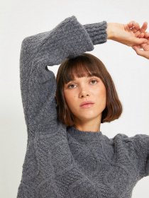 Свитры и кардиганы Trendyol модель TWOAW22KZ0932/Antrasit Фото
