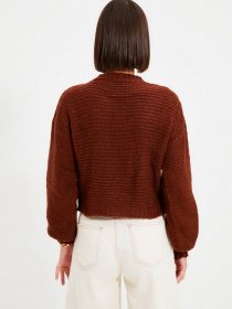 Свитры и кардиганы Trendyol модель TWOAW22KZ0932/Taba Фото