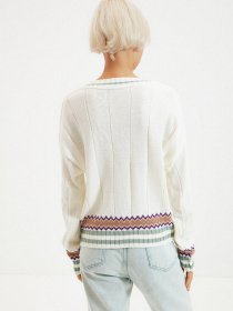 Свитры и кардиганы Trendyol модель TWOAW22KZ1120/Ekru Фото