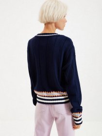 Свитры и кардиганы Trendyol модель TWOAW22KZ1120/Lacivert Фото