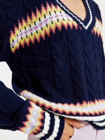 Свитры и кардиганы Trendyol модель TWOAW22KZ1120/Lacivert Фото