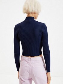 Свитры и кардиганы Trendyol модель TWOAW22KZ1128/Lacivert Фото