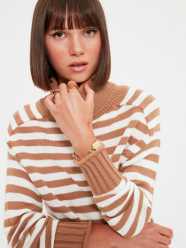 Свитры и кардиганы Trendyol модель TWOAW22KZ1216/Camel Фото