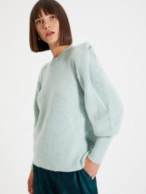 Свитры и кардиганы Trendyol модель TWOAW22KZ1304/Mint Фото
