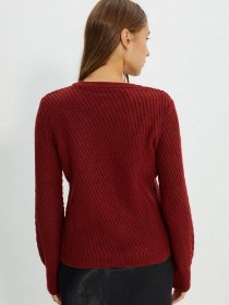Свитры и кардиганы Trendyol модель TWOAW22KZ1362/Bordo Фото