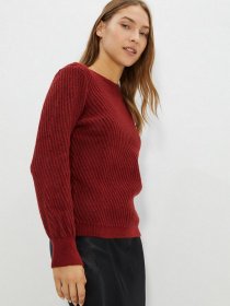 Свитры и кардиганы Trendyol модель TWOAW22KZ1362/Bordo Фото
