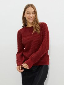 Свитры и кардиганы Trendyol модель TWOAW22KZ1362/Bordo Фото