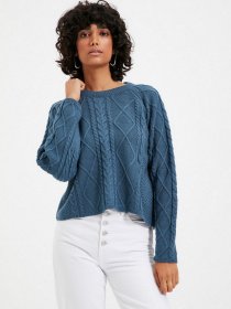 Свитры и кардиганы Trendyol модель TWOAW22KZ1435/Petrol Фото