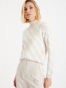Свитры и кардиганы Trendyol модель TWOAW22KZ1696/Bej Фото