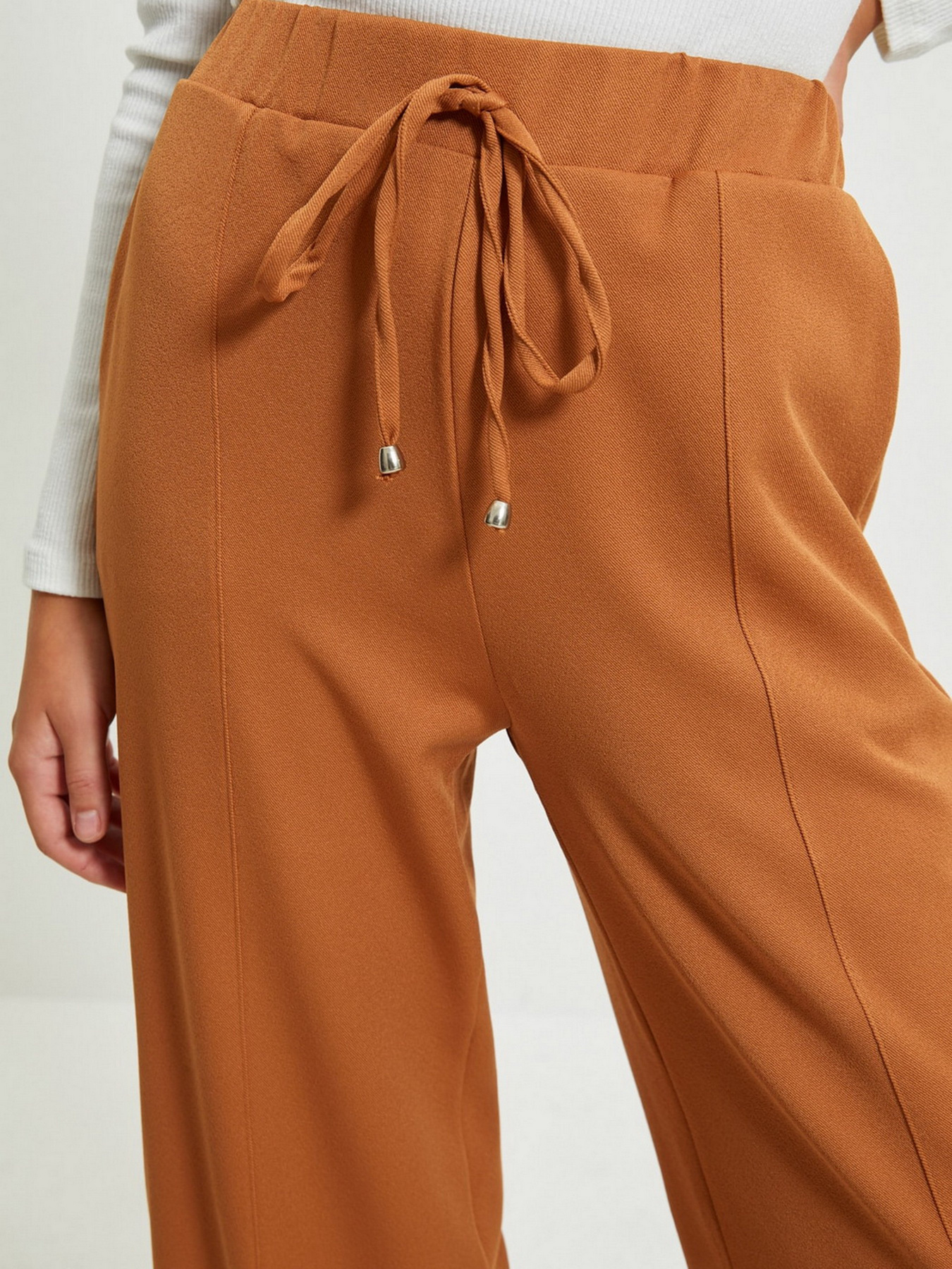 Штани Trendyol модель TWOAW22PL0059/Camel Штани Trendyol модель TWOAW22PL0059/Camel Фото
