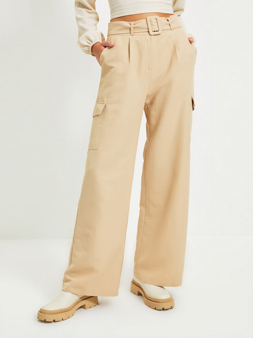 Брюки Trendyol модель TWOAW22PL0076/Bej Фото
