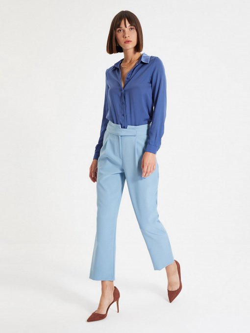 Брюки Trendyol модель TWOAW22PL0168/Mavi Фото