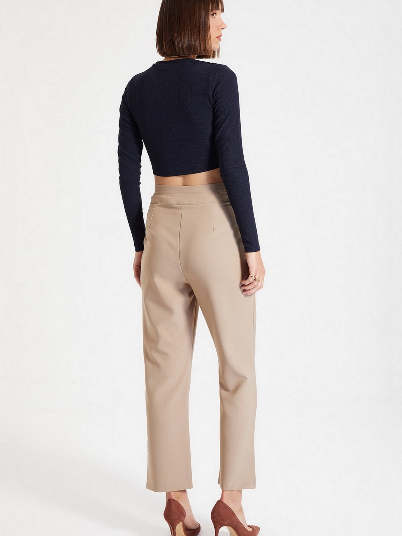 Штани Trendyol модель TWOAW22PL0168/Vizon Фото