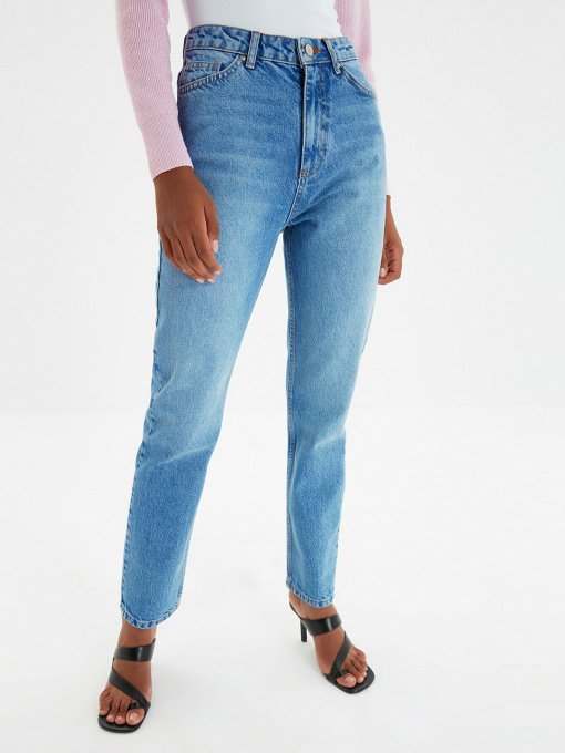 Джинси Trendyol Bootcut модель TWOAW22JE0138/ACik Mavi Фото