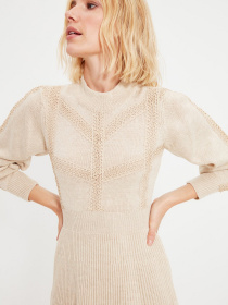 Сукні Trendyol модель TWOAW22EL0011/Bej Фото