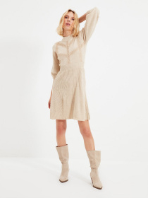 Сукні Trendyol модель TWOAW22EL0011/Bej Фото