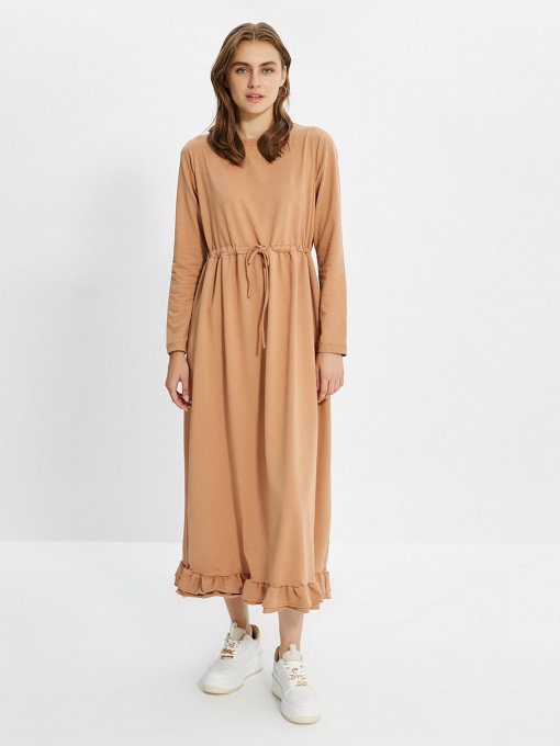 Сукні Trendyol модель TCTAW22EB0024/Camel Фото