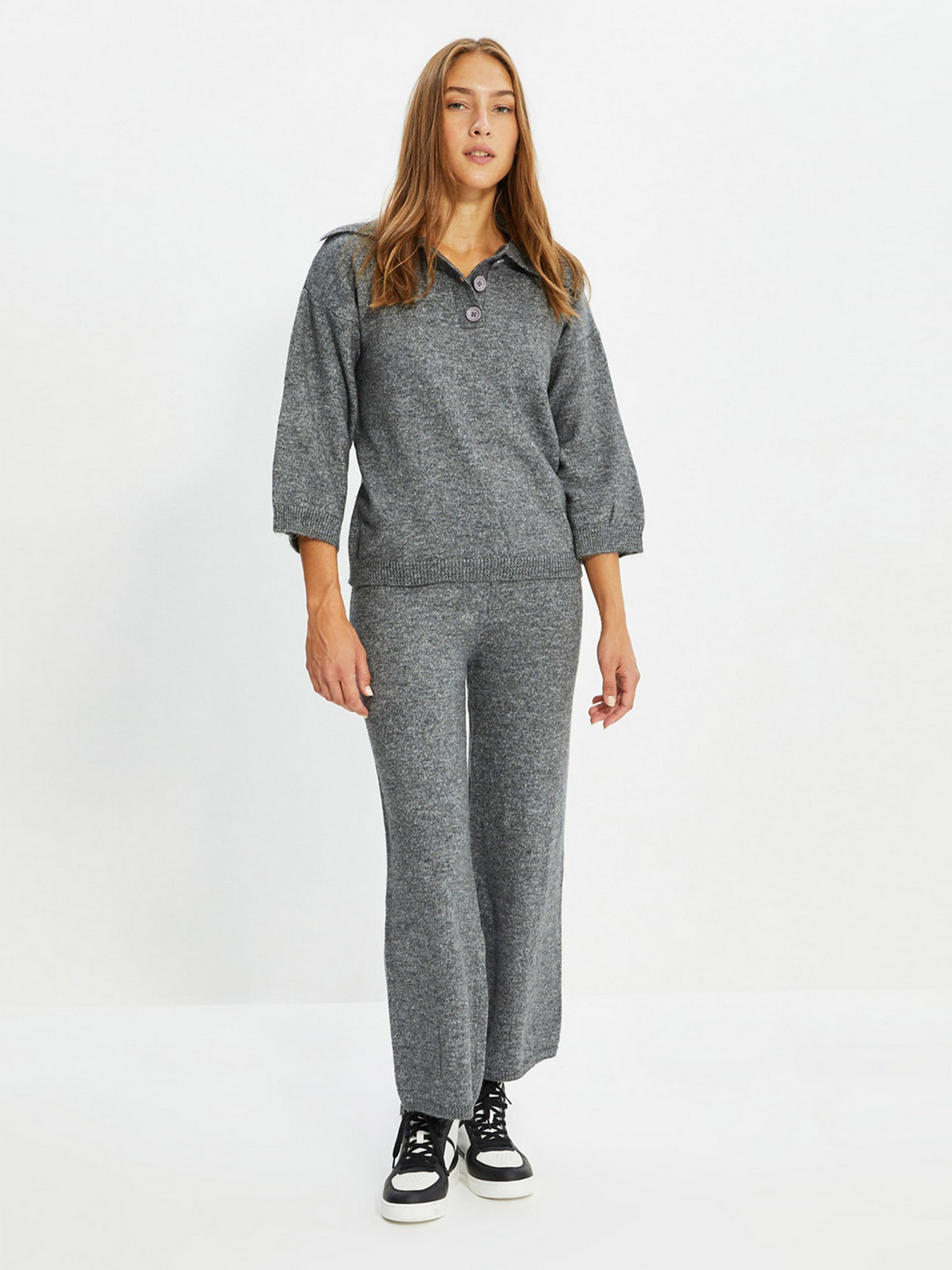 Костюми Trendyol модель TWOAW22AU0021/Antrasit Костюми Trendyol модель TWOAW22AU0021/Antrasit Фото