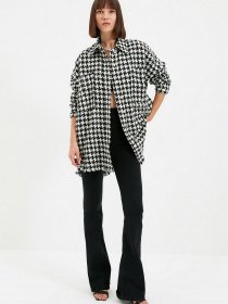 Сорочки Trendyol модель TWOSS20MO0058/Siyah Фото