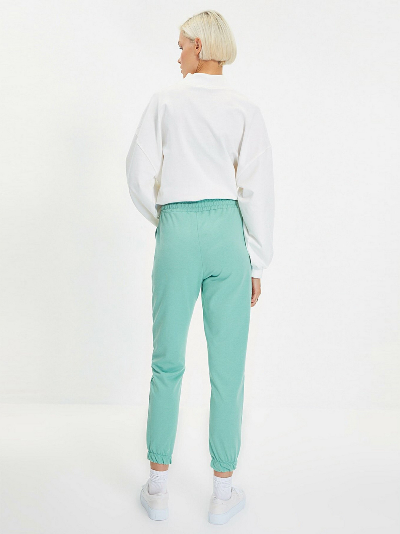 Брюки Trendyol модель TWOAW21EA0194/Mint Брюки Trendyol модель TWOAW21EA0194/Mint Фото