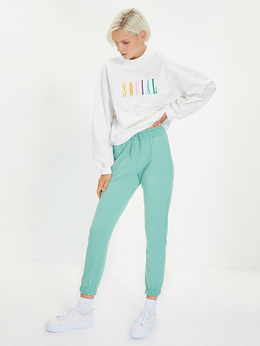 Брюки Trendyol модель TWOAW21EA0194/Mint Фото