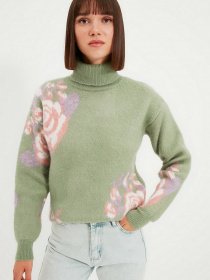 Свитры и кардиганы Trendyol модель TWOAW21KZ0788/Mint Фото