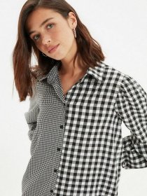 Сорочки Trendyol модель TWOAW22GO0656/Siyah Фото