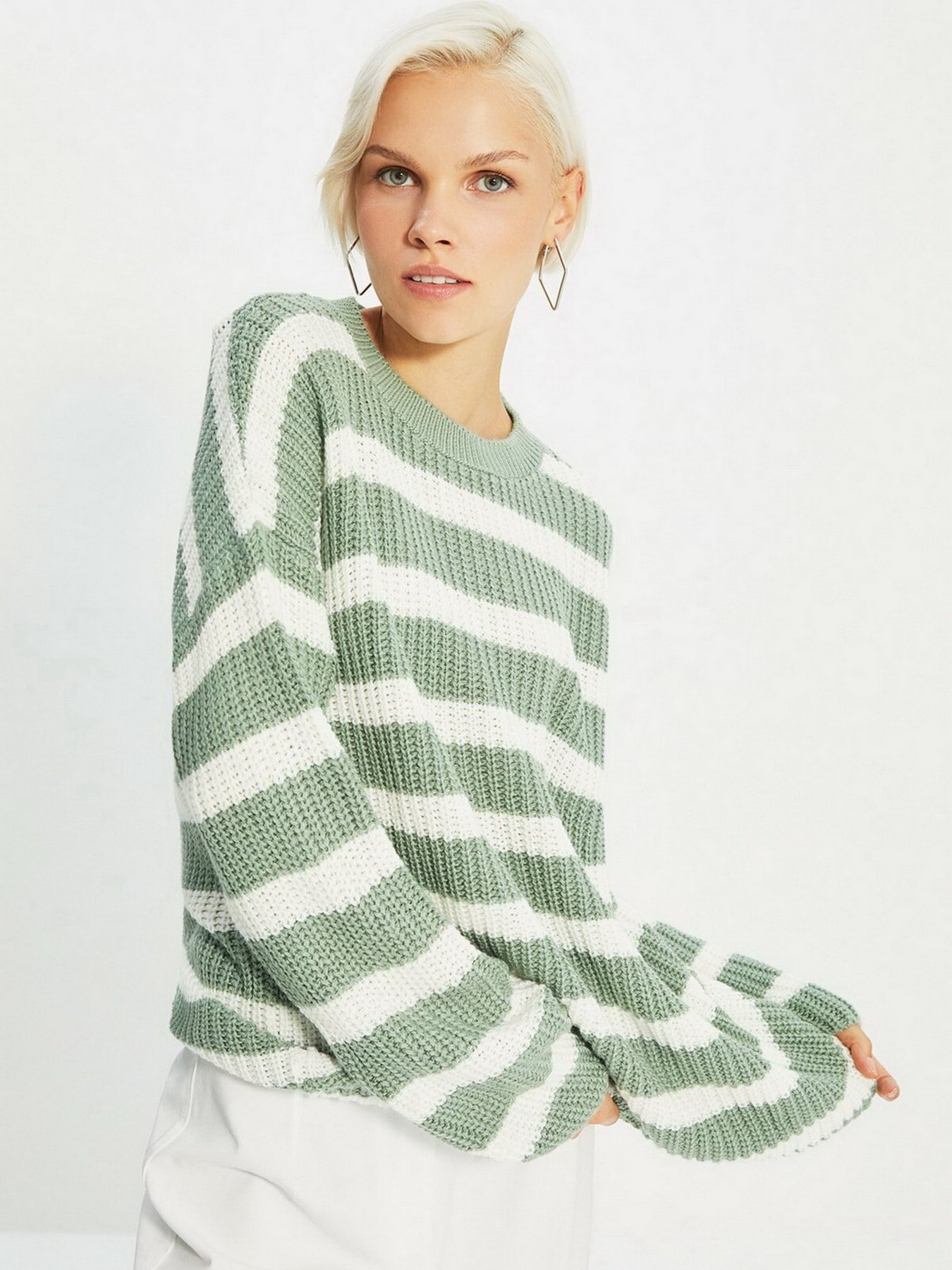 Свитры и кардиганы Trendyol модель TWOAW22KZ1155/Mint Свитры и кардиганы Trendyol модель TWOAW22KZ1155/Mint Фото