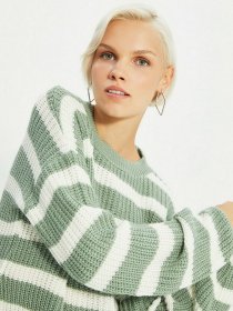 Свитры и кардиганы Trendyol модель TWOAW22KZ1155/Mint Фото