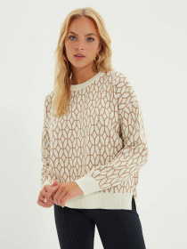 Свитры и кардиганы Trendyol модель TWOAW22KZ2173/Camel Фото