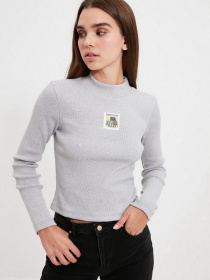 Свитры и кардиганы Trendyol модель TWOAW21BZ0689/Gri Фото