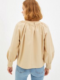 Сорочки Trendyol модель TWOAW22BZ0353/Bej Фото