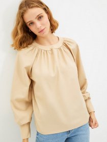 Сорочки Trendyol модель TWOAW22BZ0353/Bej Фото