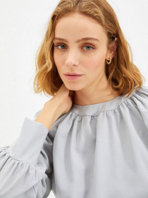 Сорочки Trendyol модель TWOAW22BZ0353/Gri Фото