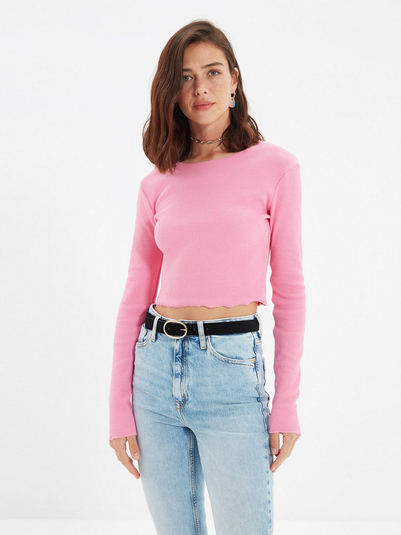 Свитры и кардиганы Trendyol модель TWOAW22BZ0682/Pembe Фото