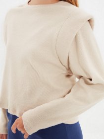 Свитры и кардиганы Trendyol модель TWOAW22BZ0839/Bej Фото
