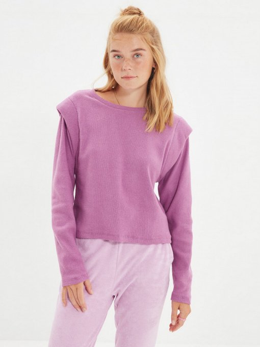 Свитры и кардиганы Trendyol модель TWOAW22BZ0839/Mor Фото