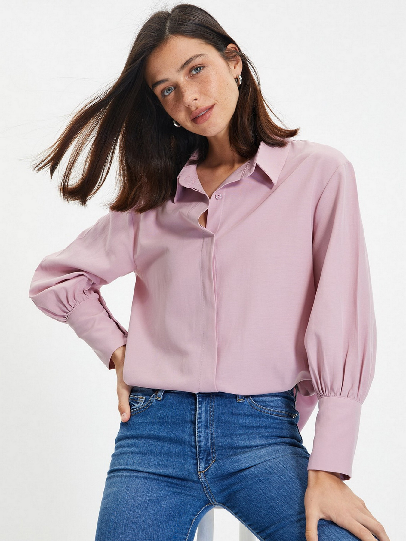 Сорочки Trendyol модель TWOAW22GO0509/Lila Фото