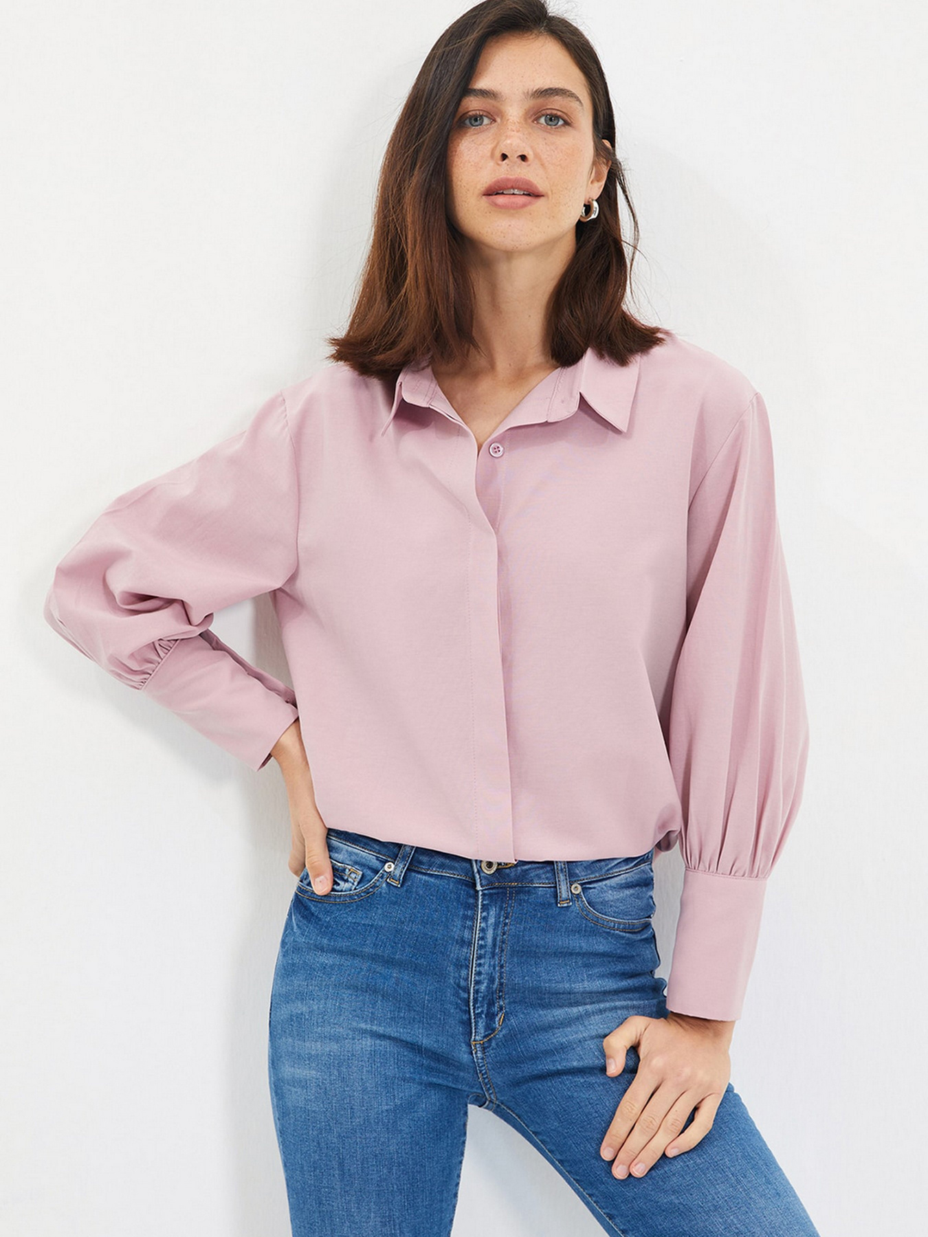 Сорочки Trendyol модель TWOAW22GO0509/Lila Фото