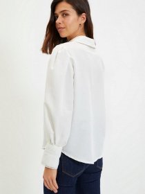 Сорочки Trendyol модель TWOAW22GO0555/Ekru Фото